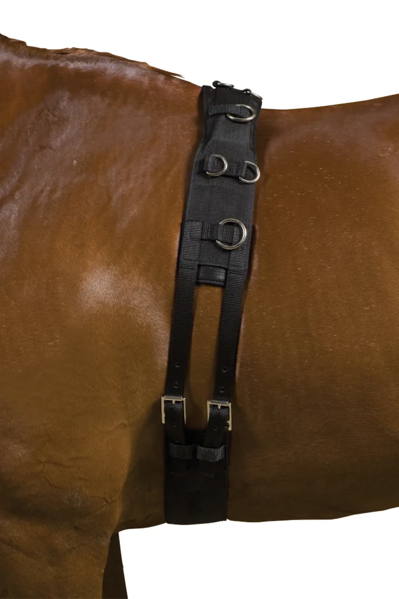 Kincade Deluxe Equigrip Lunge Roller Black